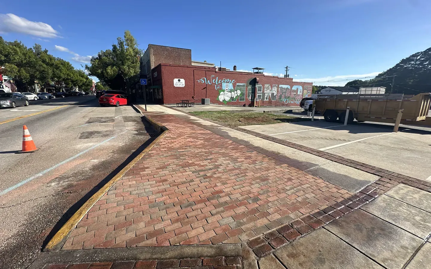 Paver Pad – Downtown Monroe